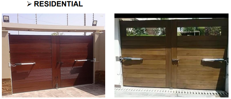 automatic swing gate operators