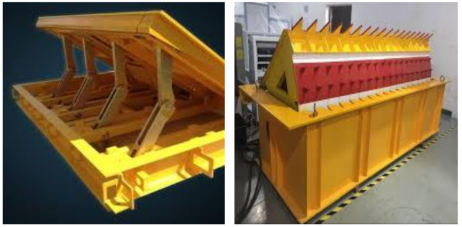 hydraulic road blocker
