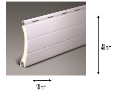 Automatic aluminum roller shutter