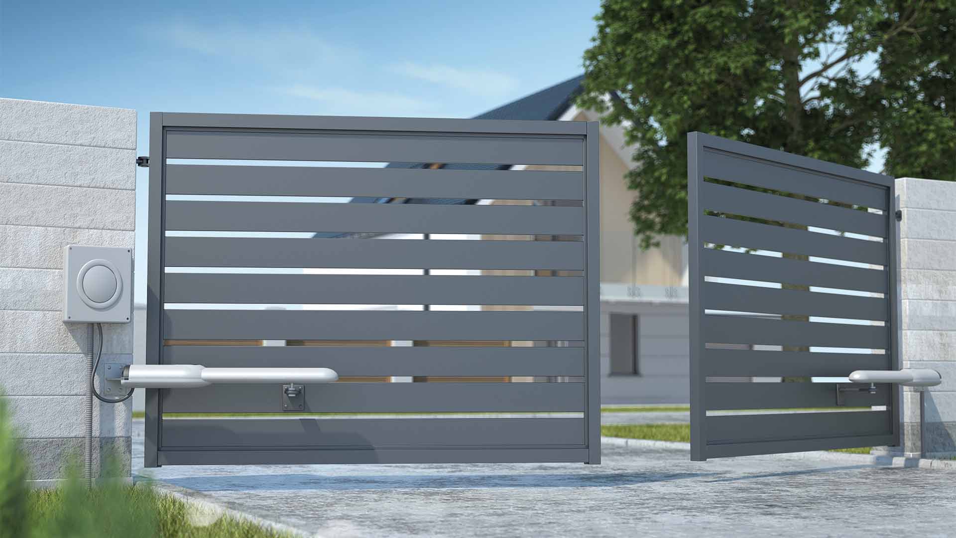 How the Sectional Door System Works
