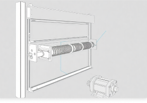 How the Sectional Door System Works